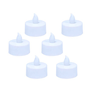 Vlamloze LED Kaars – Realistische Gloed (6 stuks)