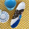 Hand-painted Pottery Incense Holder with Evil Eye Design, Washable & Acrylic Paint (4)