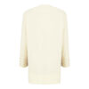 Iranian Manto Perfect for Warm Weather Comfort & Style in Cream Geometric Design (1)