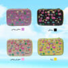 Large Flamingo Pencil Case – Rainbow Design & Plenty of Storage Space (2)