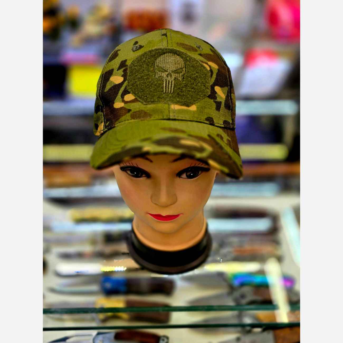 Militaire pet voor mannen en vrouwen – Digitale Camouflage