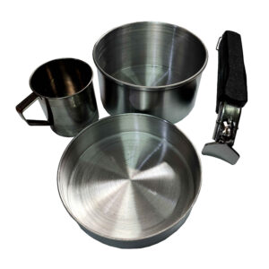 Buiten Kookgerei Set – 4-Delige Mess Kit