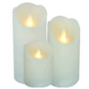 PremiumLED Candle Kerze – Flameless, Realistic Glow – Battery Powered, Safe for Indoor Use(x3) (5)