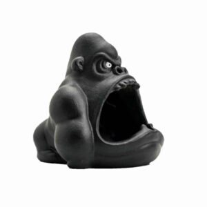 Zwarte Gorilla Asbak – Uniek Ontwerp