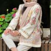 Stylish Linen Manto for Women, Hand-Embroidered & Breathable with Floral Design (1)