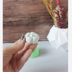 Groene Silicone Pompoen Kaarsmal