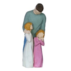 Willow Tree Beeldje – Vader & Dochter (Blauw)