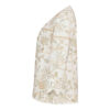 Women's Blazer-Style Manto, V-Neckline Style, Ideal for Ceremony in Cream (2)