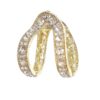 Women's Hair Claw – Double Ring Ponytail Model (1)