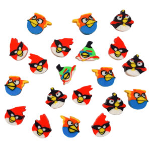 Boze Vogels Gummen (Set van 20) – Kleurrijk