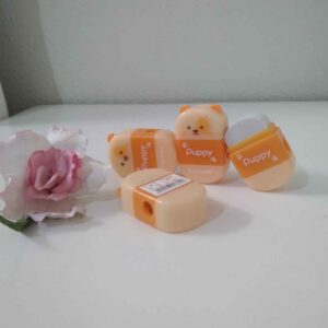 Hond Puntenslijper met Ingebouwde Gum – Schoolset