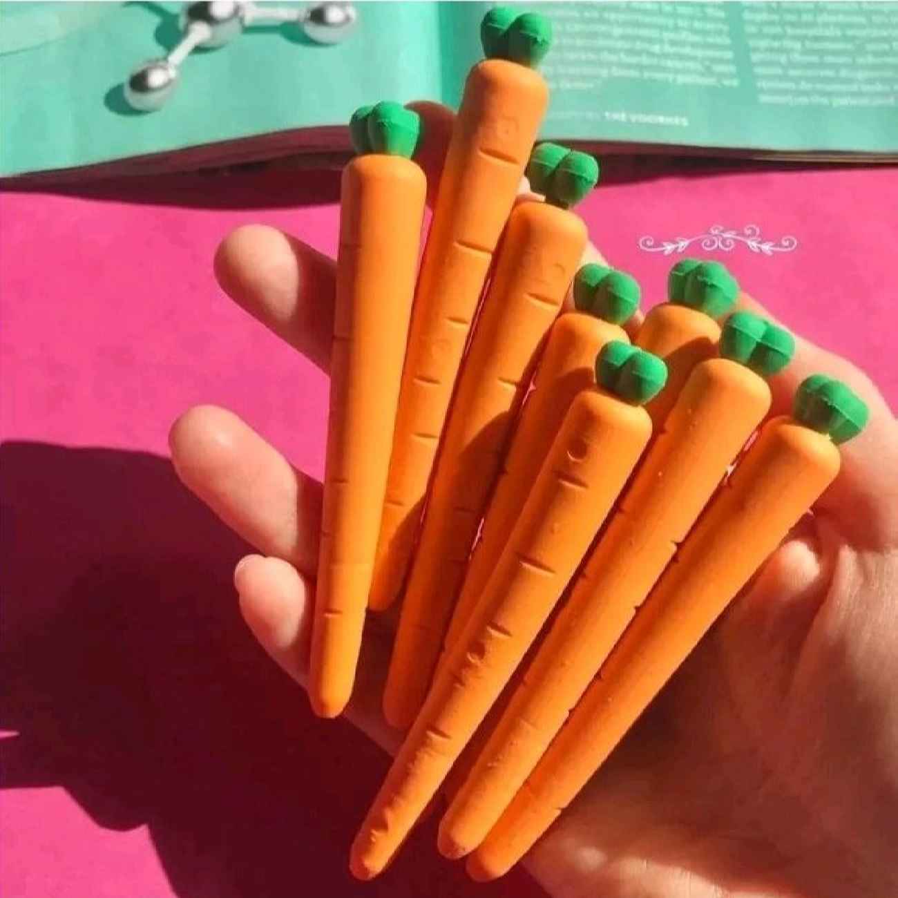 Wortel Gum – Schattig & Praktisch – Oranje