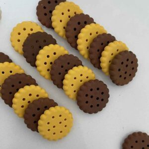 Mini koekjesgum – Set van 5