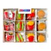 Mini Fast Food Erasers – Cute Burger, Pizza, Soda & Fries Set (x4) (1)