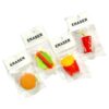 Mini Fast Food Erasers – Cute Burger, Pizza, Soda & Fries Set (x4) (2)